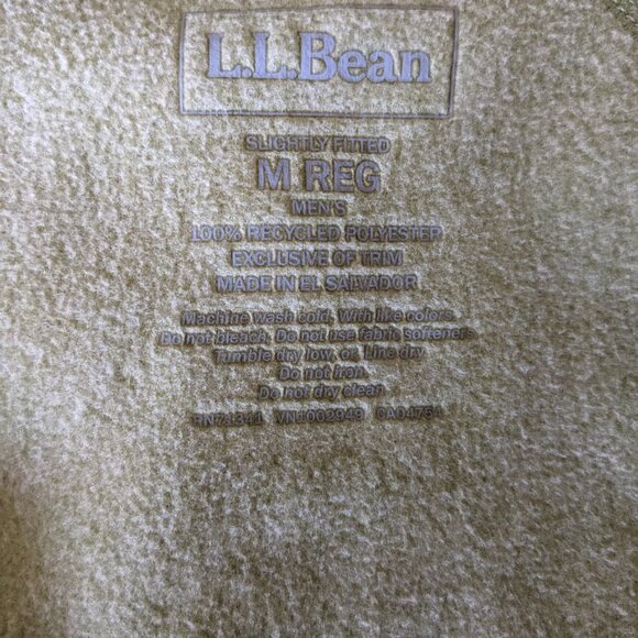Medium LL Bean Fleece Jacket - Picture 6 of 10